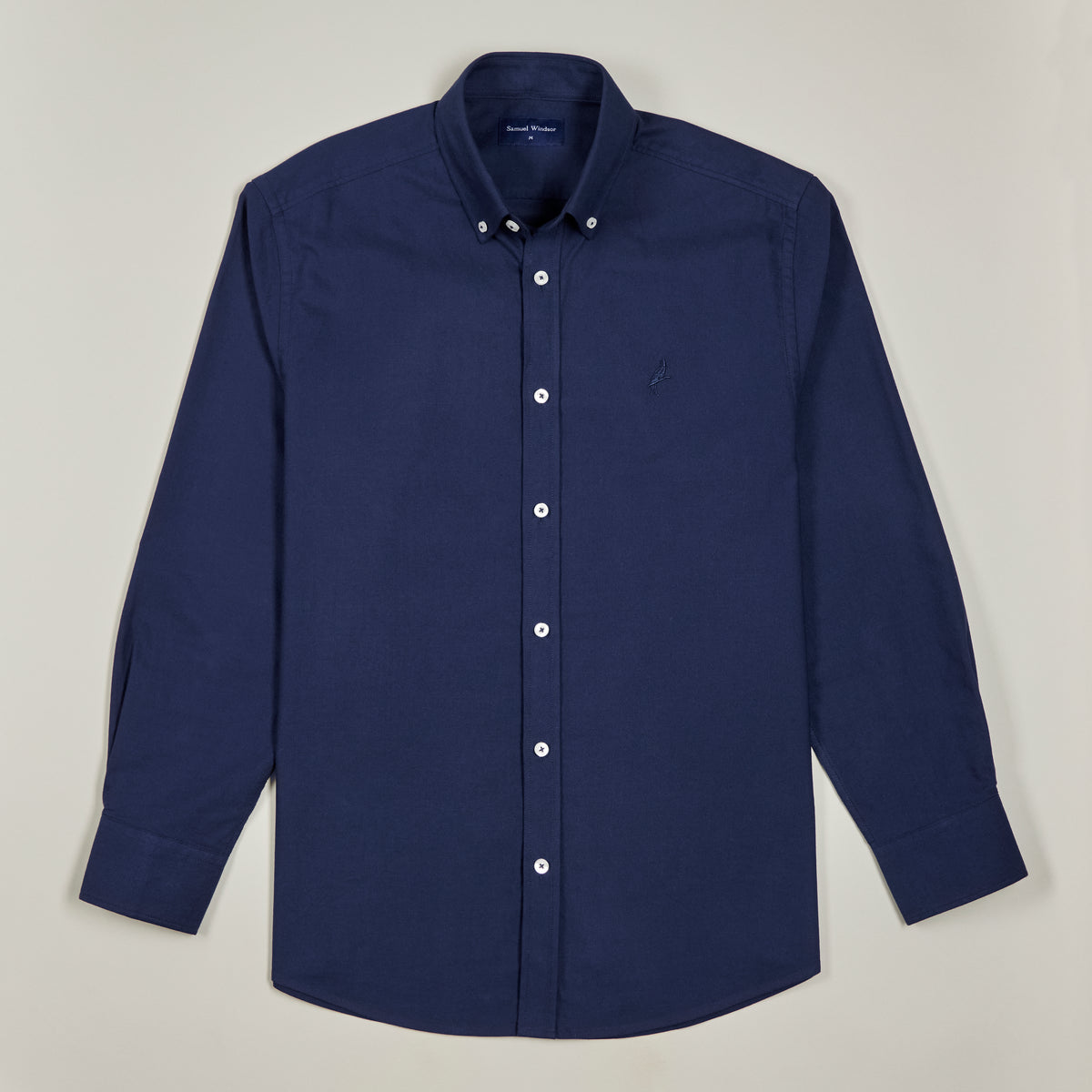 Oxford Shirt - Navy - Front