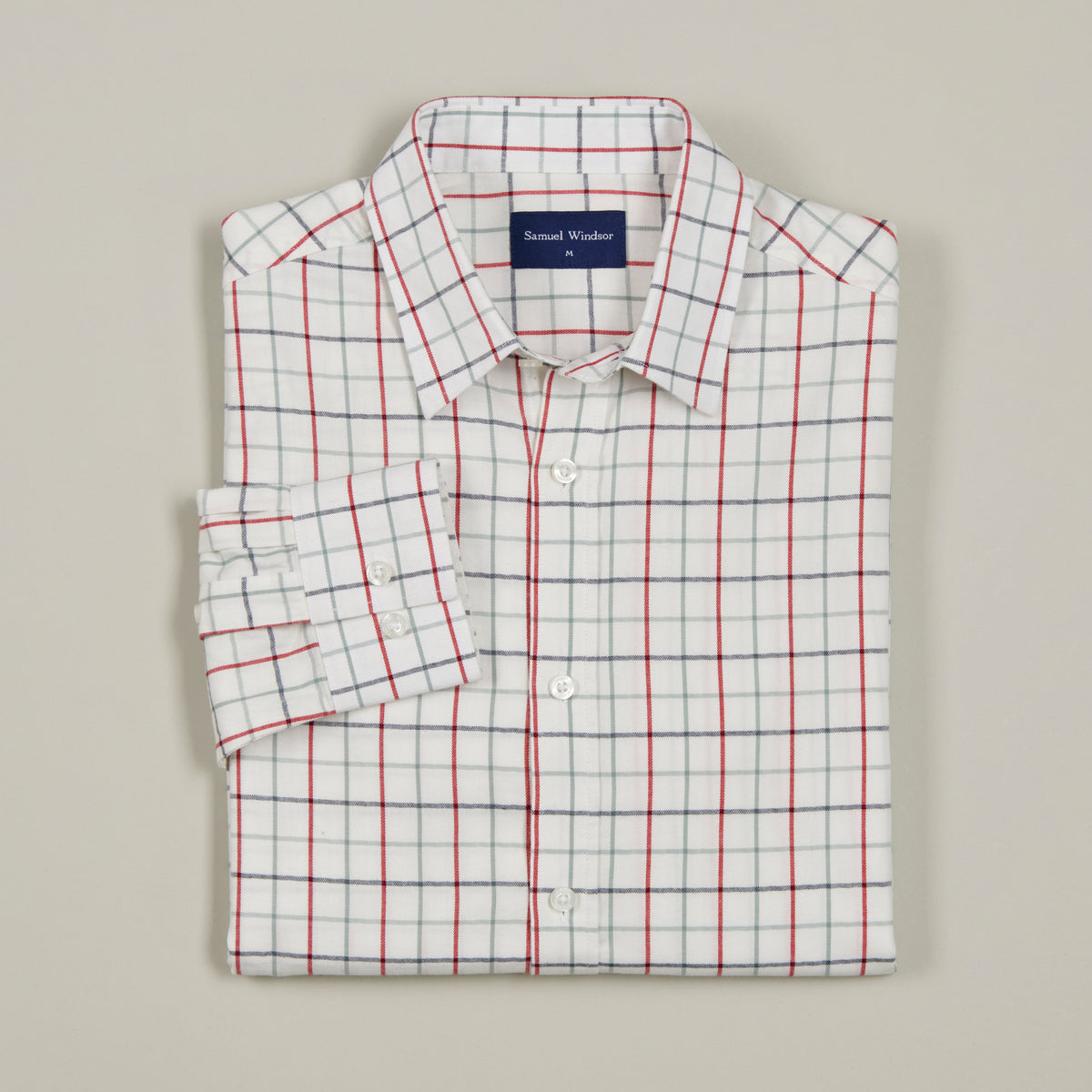 Tattersall Shirt - Severn - Folded