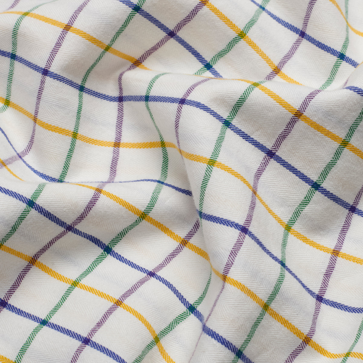 Tattersall Shirt - Highfield - Fabric Detail