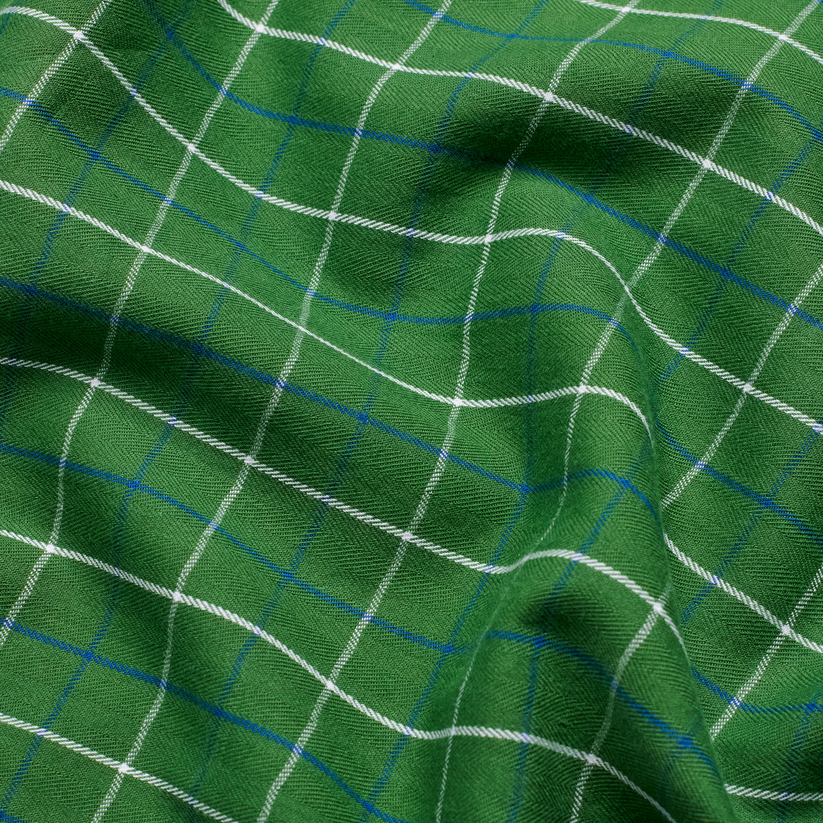 Tattersall Shirt - Appleby - Fabric Detail