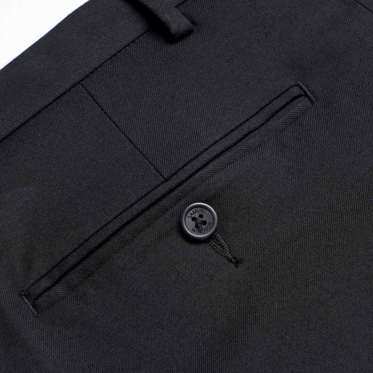 Smart Trouser - Black - Pocket Detail