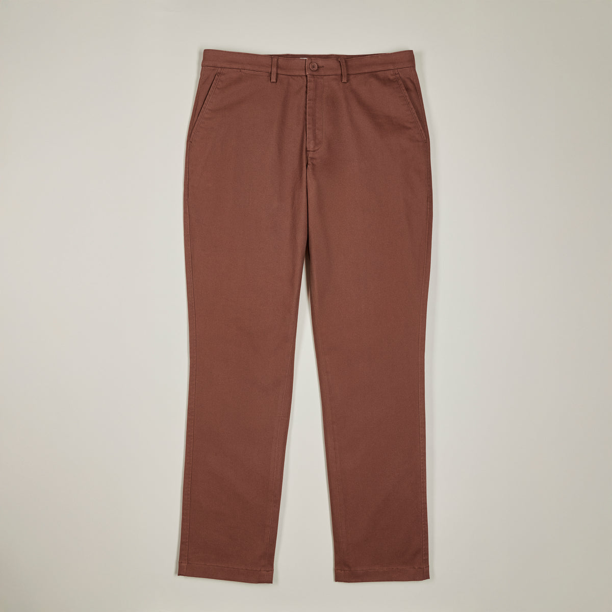Slim Chino - Mocca - Front