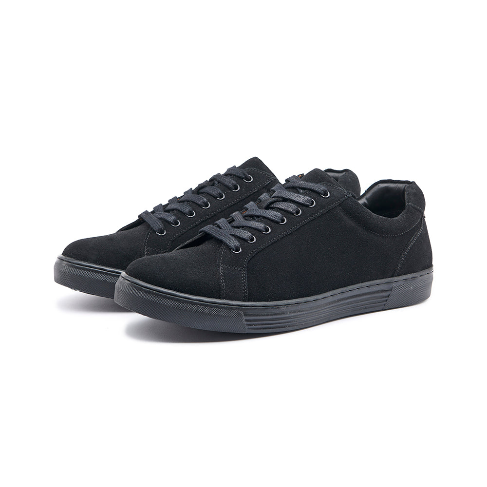 Suede Trainer - Black