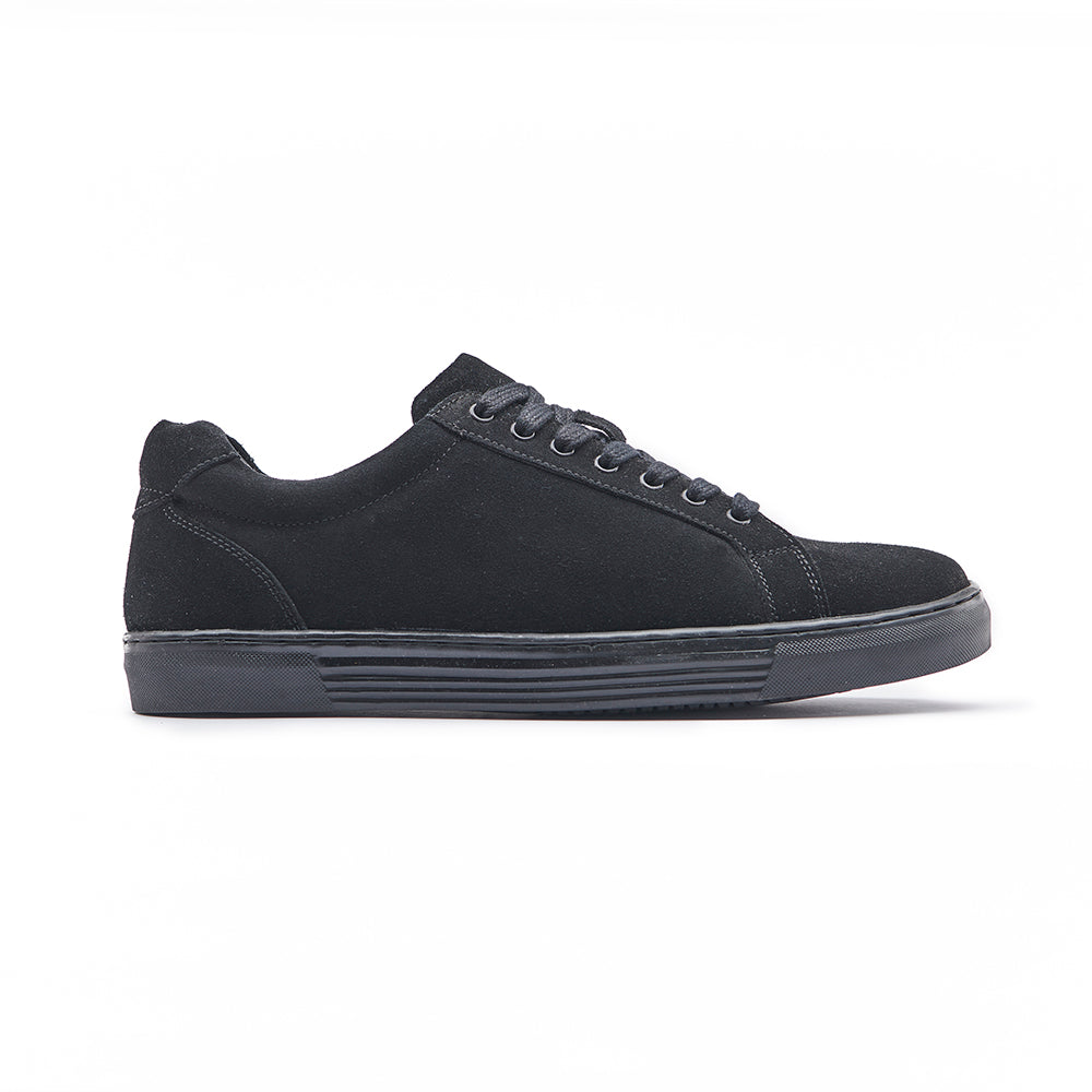Suede Trainer - Black