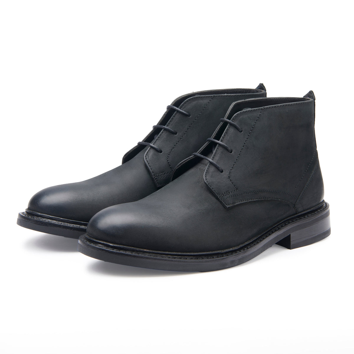 Chukka Boot - Bees Wax Black - pair