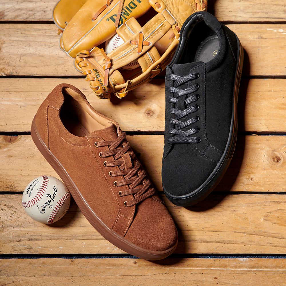 Suede Trainer - Black