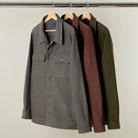 Moleskin Overshirt - Dark Brown - Group Shot