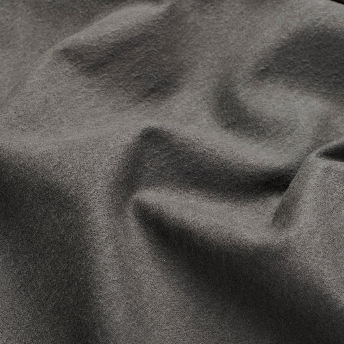 Moleskin Overshirt - Gunmetal - Fabric Detail