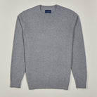 Crew Neck Jumper - Grey - Front