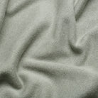 Crew Neck Jumper - Olive - Fabric Detail