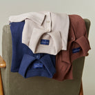 Knitted Polo - Chocolate - Group Shot
