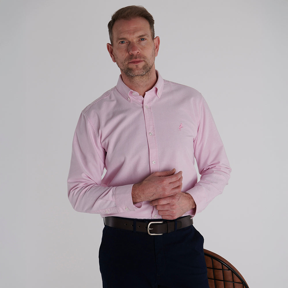 Oxford Shirt - Pale Pink – Samuel Windsor
