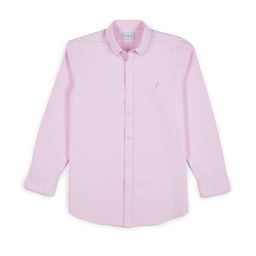 Oxford Shirt - Pale Pink – Samuel Windsor