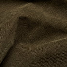 Corduroy Shirt - Dark Olive - Fabric Detail