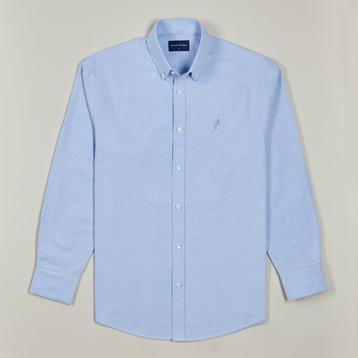 Oxford Shirt - Blue - Front