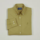 Oxford Shirt - Light Olive - Folded