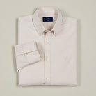 Oxford Shirt - Ecru - Folded