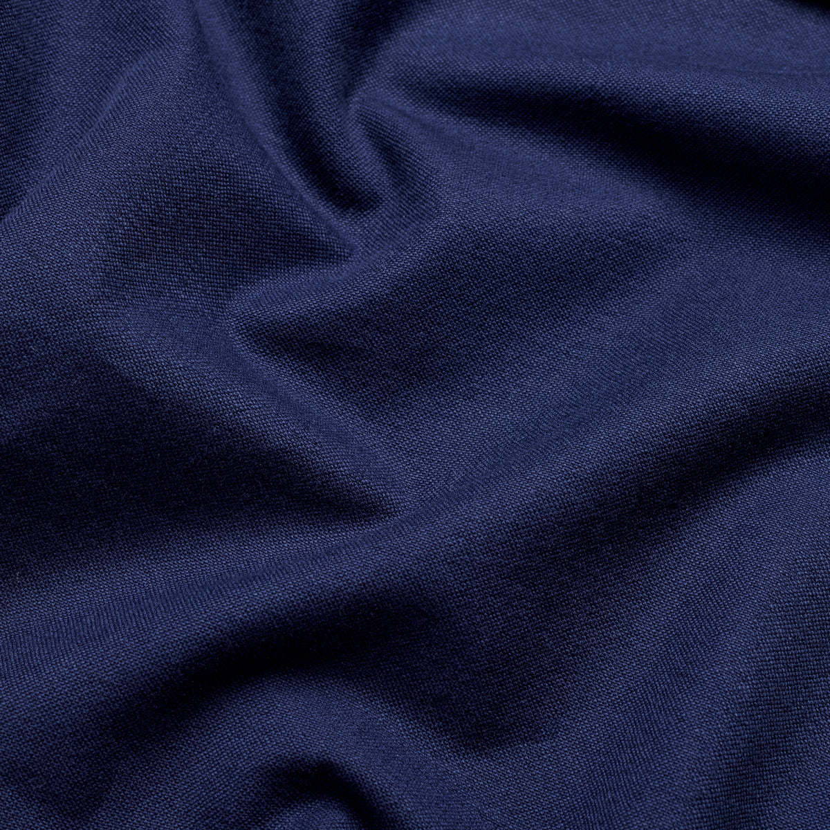 Oxford Shirt - Navy - Fabric Detail
