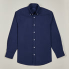 Oxford Shirt - Navy - Front