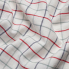 Tattersall Shirt - Severn - Fabric Detail
