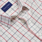 Tattersall Shirt - Severn - Neckline Detail
