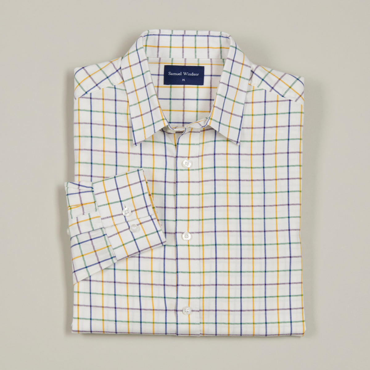 Tattersall Shirt - Highfield - Folded