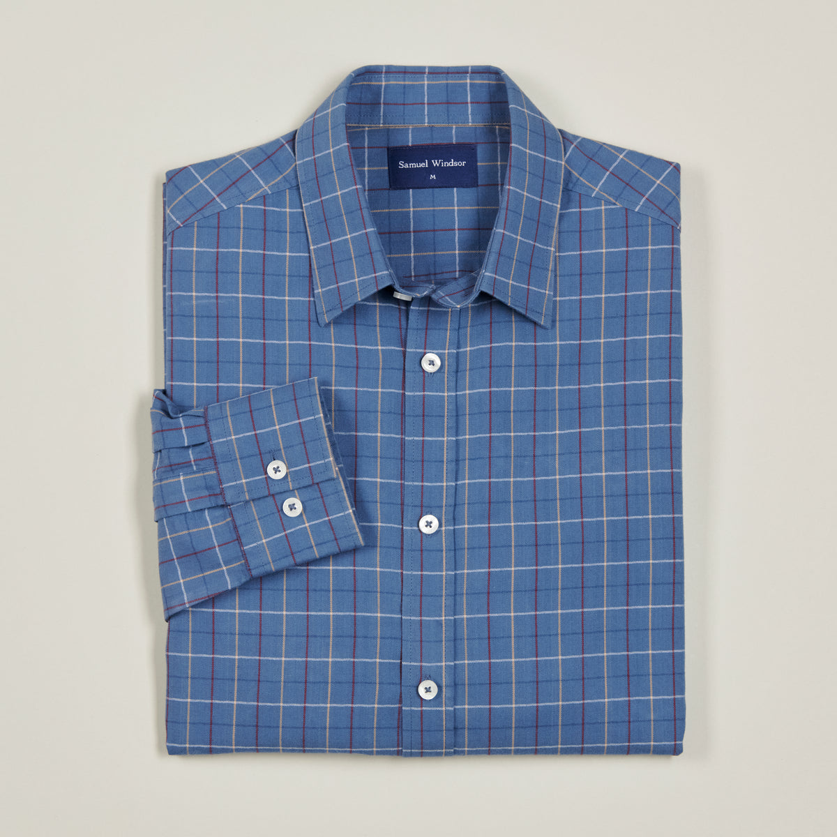 Tattersall Shirt - Langorse - Folded