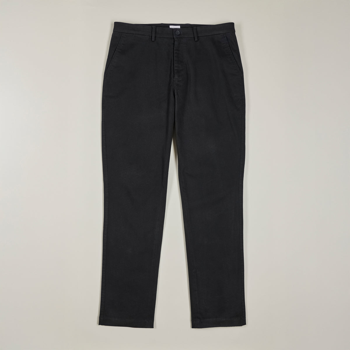 Slim Chino - Black - Front