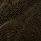 Corduroy Trousers - Dark Olive - Fabric Detail