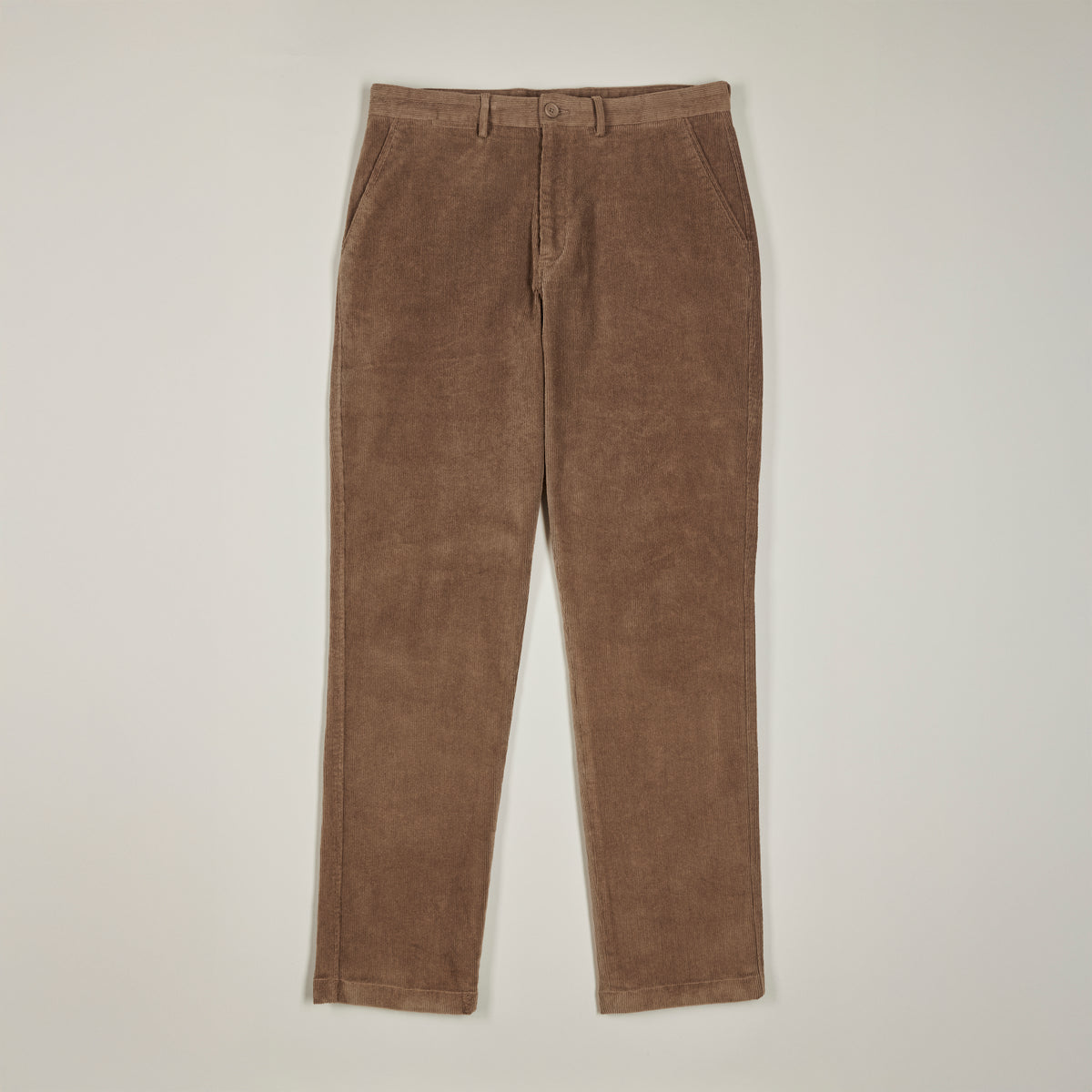 Corduroy Trousers - Taupe - Front