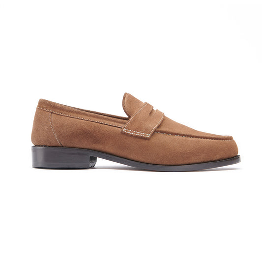 Penny Loafer - Honey Suede