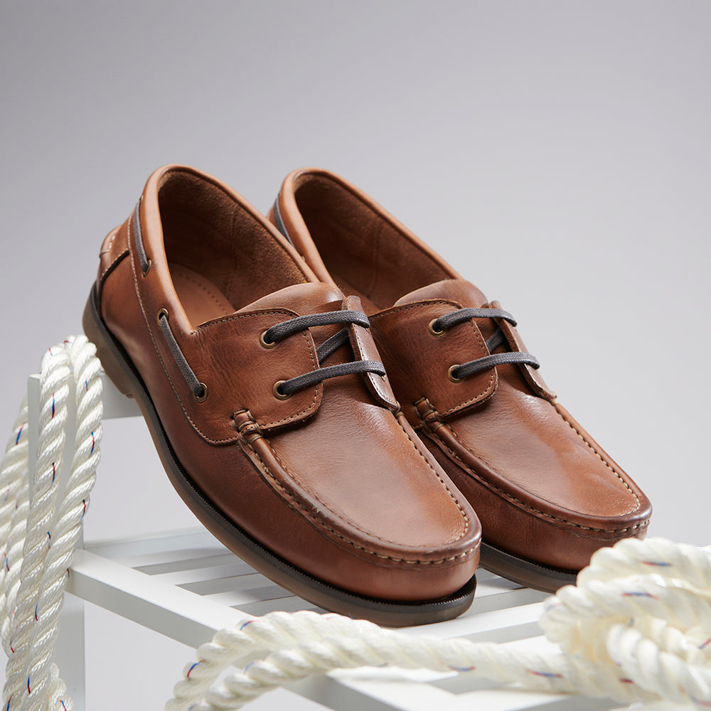 Harbor Master Deck Shoe - Tan