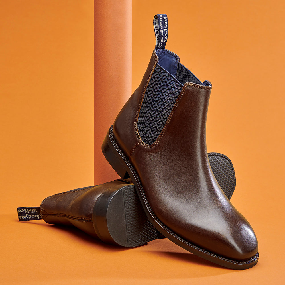 Vanguard Chelsea Boot Dark Brown Samuel Windsor