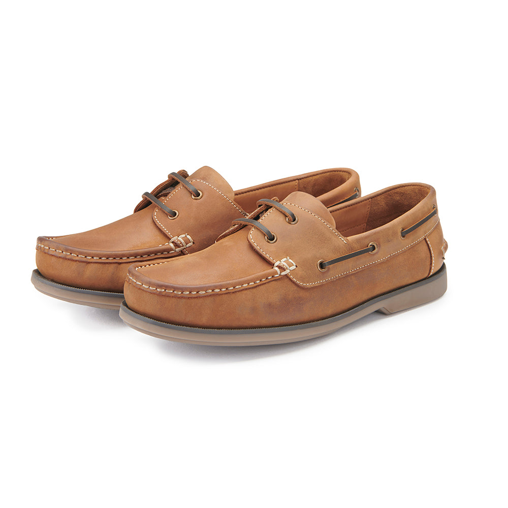 Deck Shoe - Tobacco – Samuel Windsor