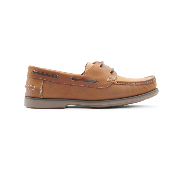 Deck Shoe - Tobacco – Samuel Windsor