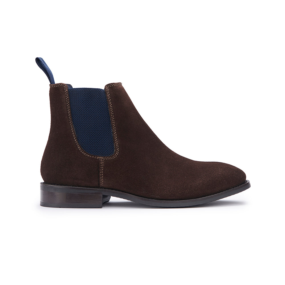 Vanguard Chelsea Boot - Brown Suede – Samuel Windsor