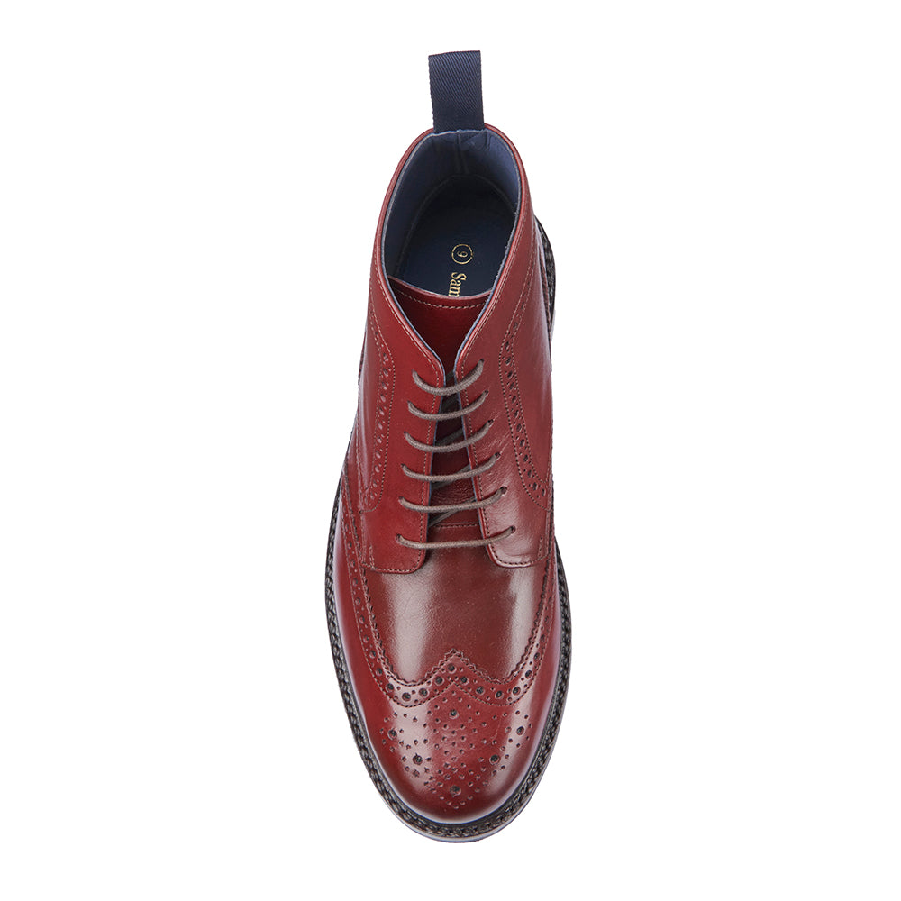 Country Brogue Boot - Oxblood – Samuel Windsor