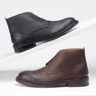 Chukka Boot - Bees Wax Black - styled with the other colour