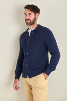 Knitted Cardigan - Navy - Lifestyle Front