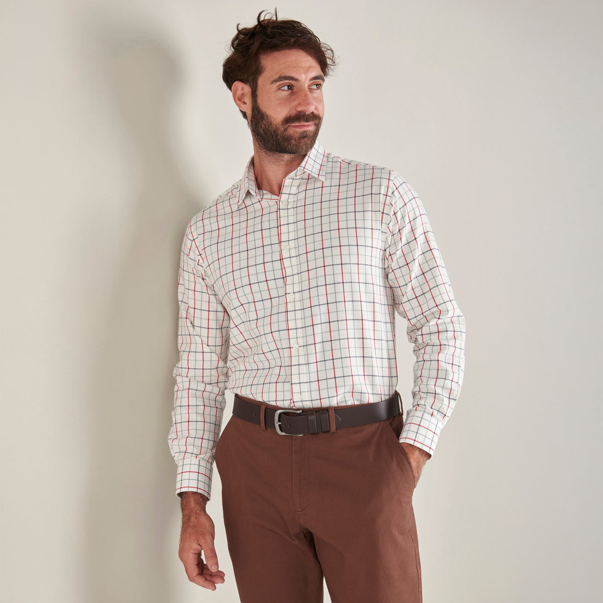 Tattersall Shirt - Severn - Lifestyle Front