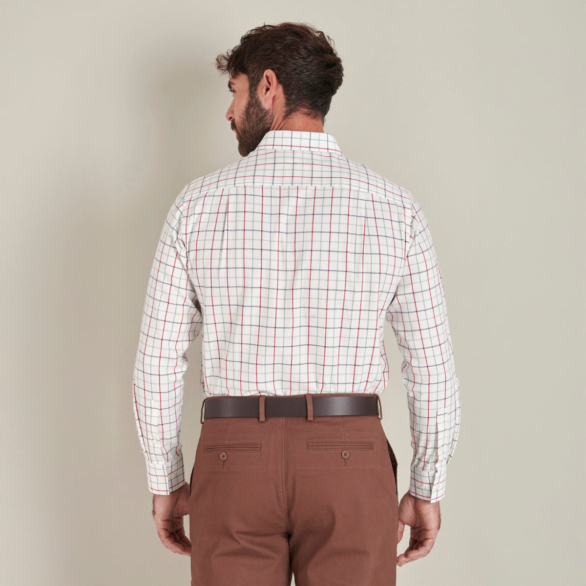 Tattersall Shirt - Severn - Lifestyle Back