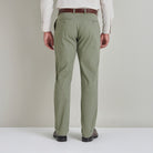 Slim Chino - Sage - Lifestyle Back