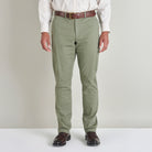Slim Chino - Sage - Lifestyle Front