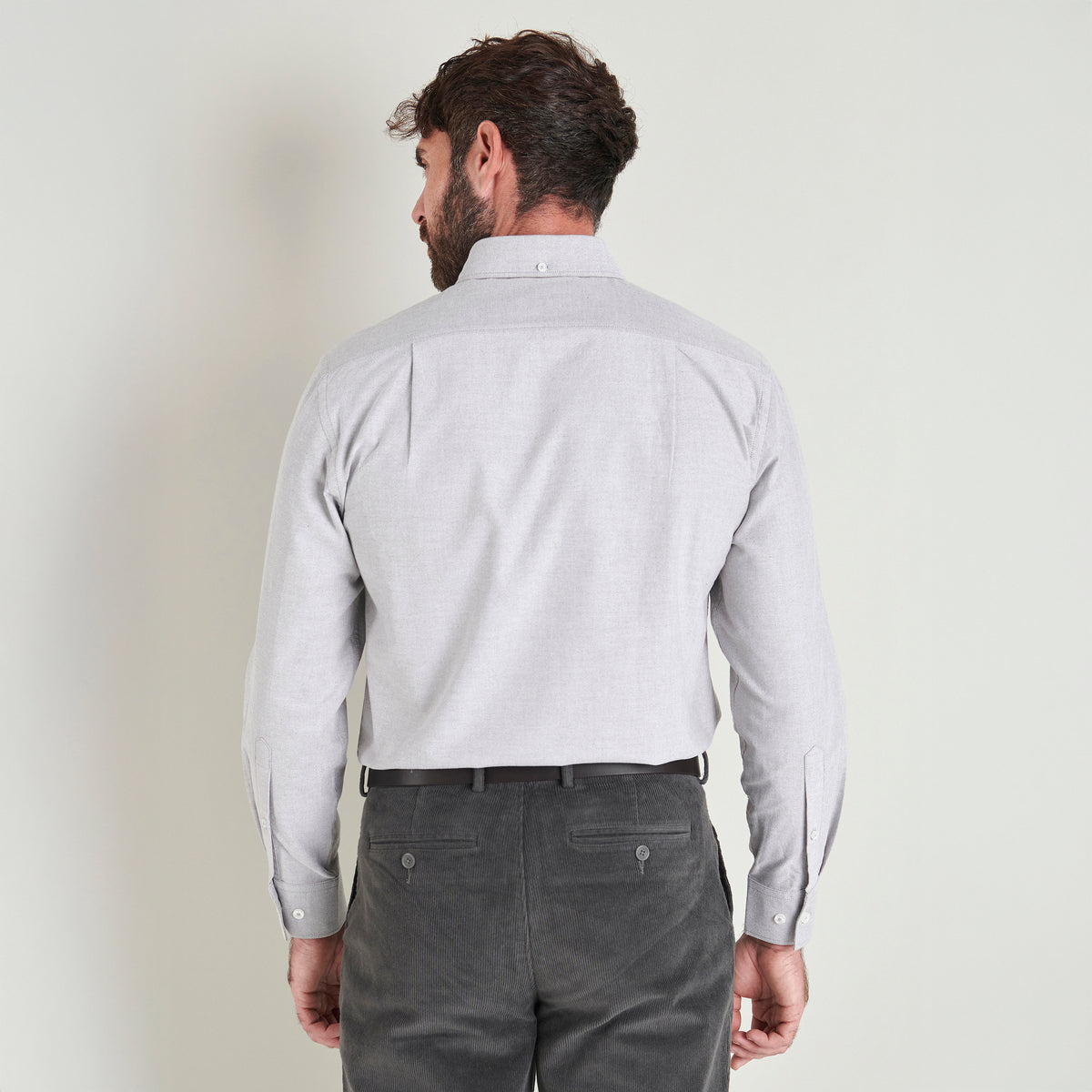 Oxford Shirt - Bark - Lifestyle Back