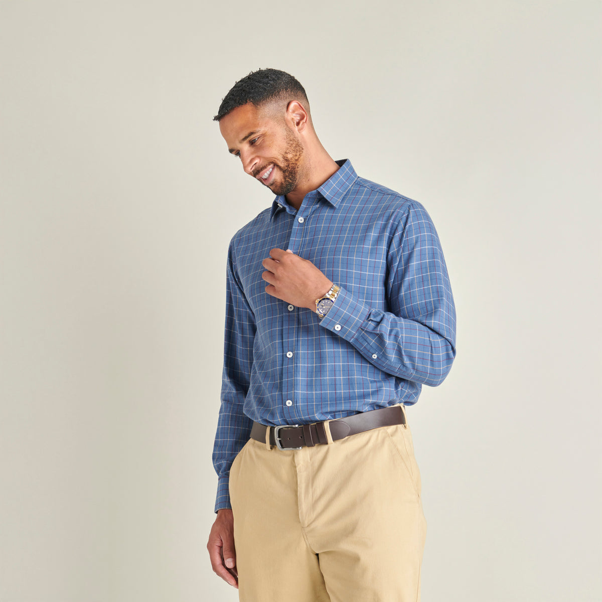 Tattersall Shirt - Langorse - Lifestyle Front