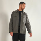 Moleskin Overshirt - Gunmetal - Lifestyle Front