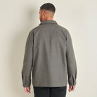 Moleskin Overshirt - Gunmetal - Lifestyle Back