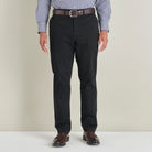Flat Front Chino - Black - Lifestyle Front