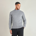 Crew Neck Jumper - Grey - Lifestyle Front