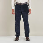 Corduroy Trousers - Navy - Lifestyle Front